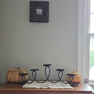 Wrought Iron Candelabra